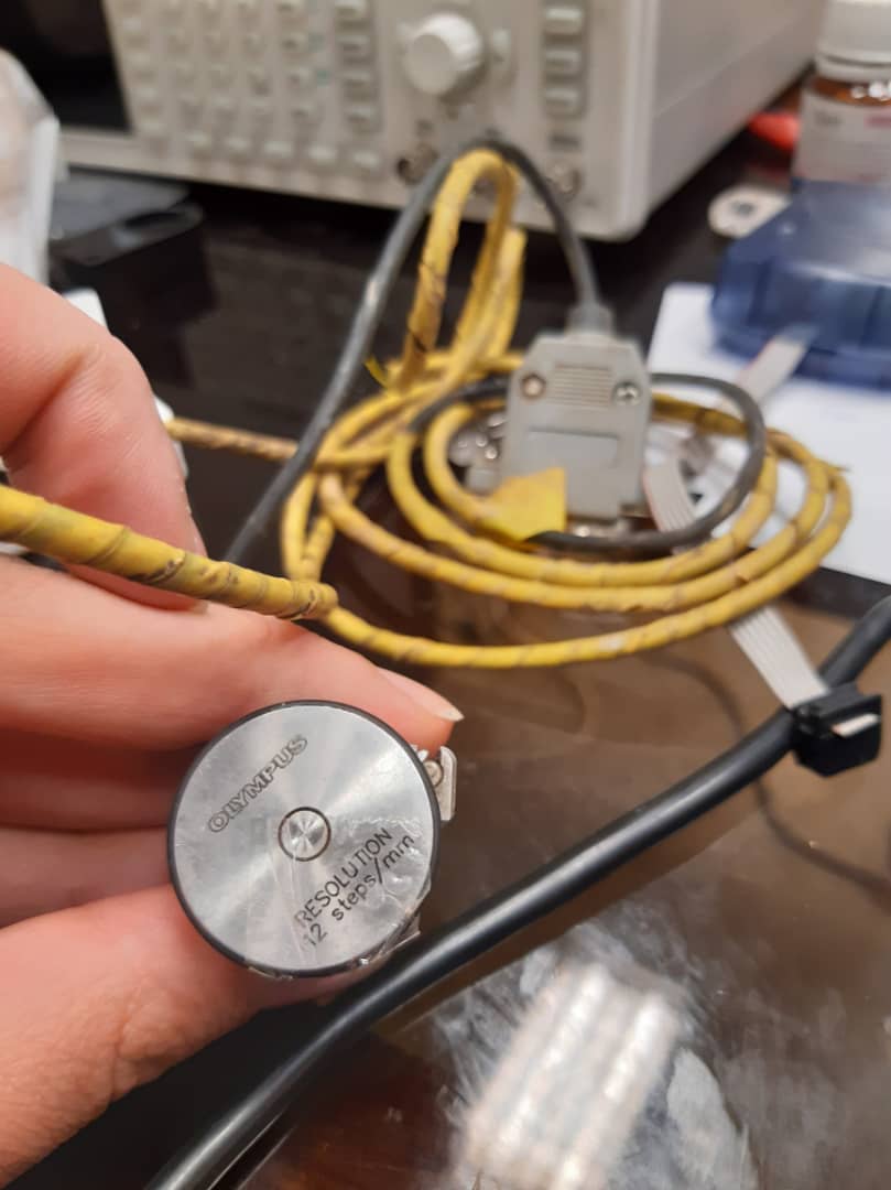 olympus wheel encoder